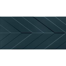 4D Max | 16"x 32" Deep Blue Chevron 