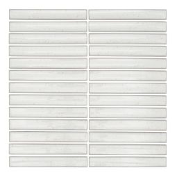 Kyoto |  7/8”x 5 3/4” (11 1/2”x 11 3/4” Mesh Sheet) White