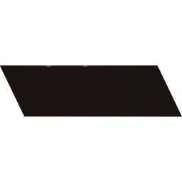 Lloyd | 2"x 8" Left Black Gloss