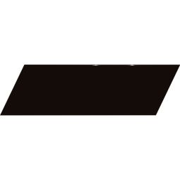 Lloyd | 2"x 8" Right Black Gloss