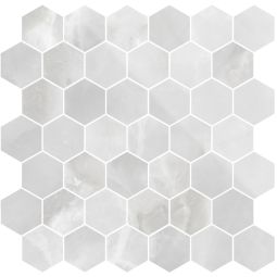 Plata | 2" Hexagon Onyx Crystallo